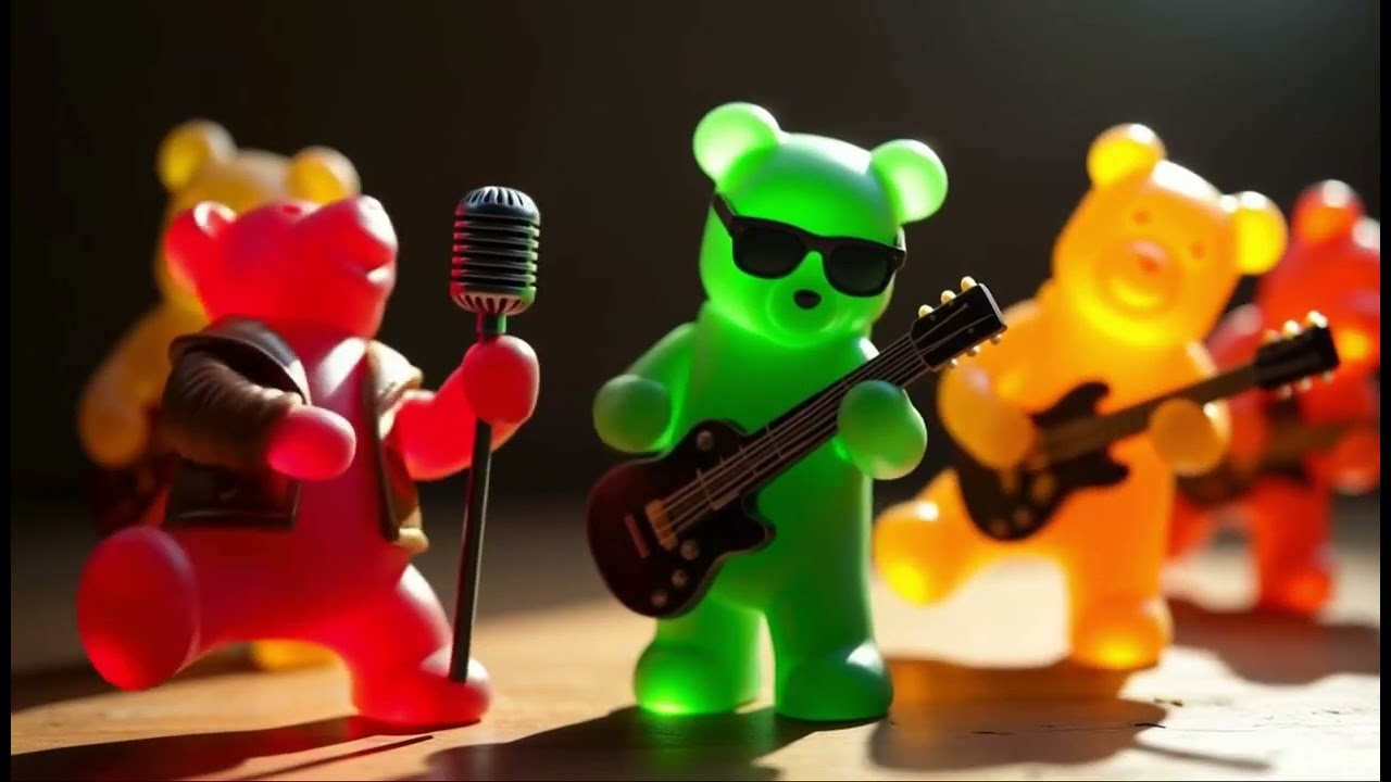 🎉 NEU: Das Gummibärchen-Hüpf-Lied! 🐻💃🕺