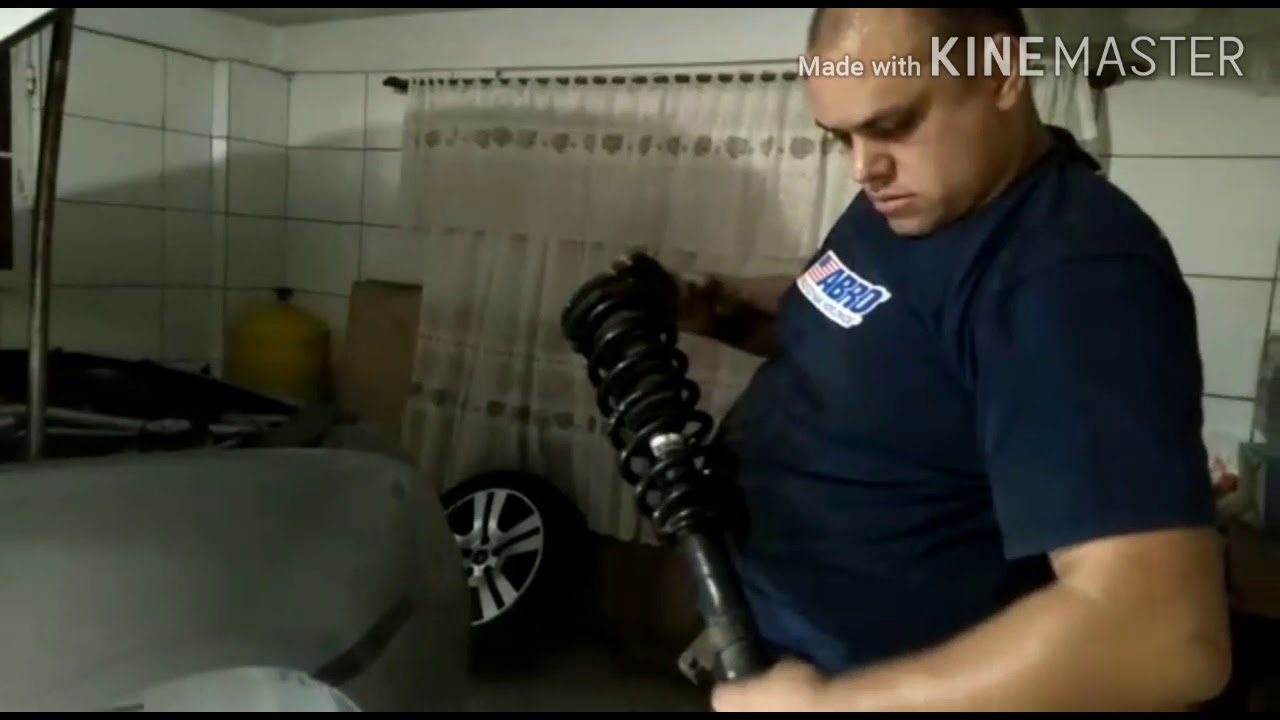 Ford Fusion 2008, detalhe de montagem da suspensão dianteira!