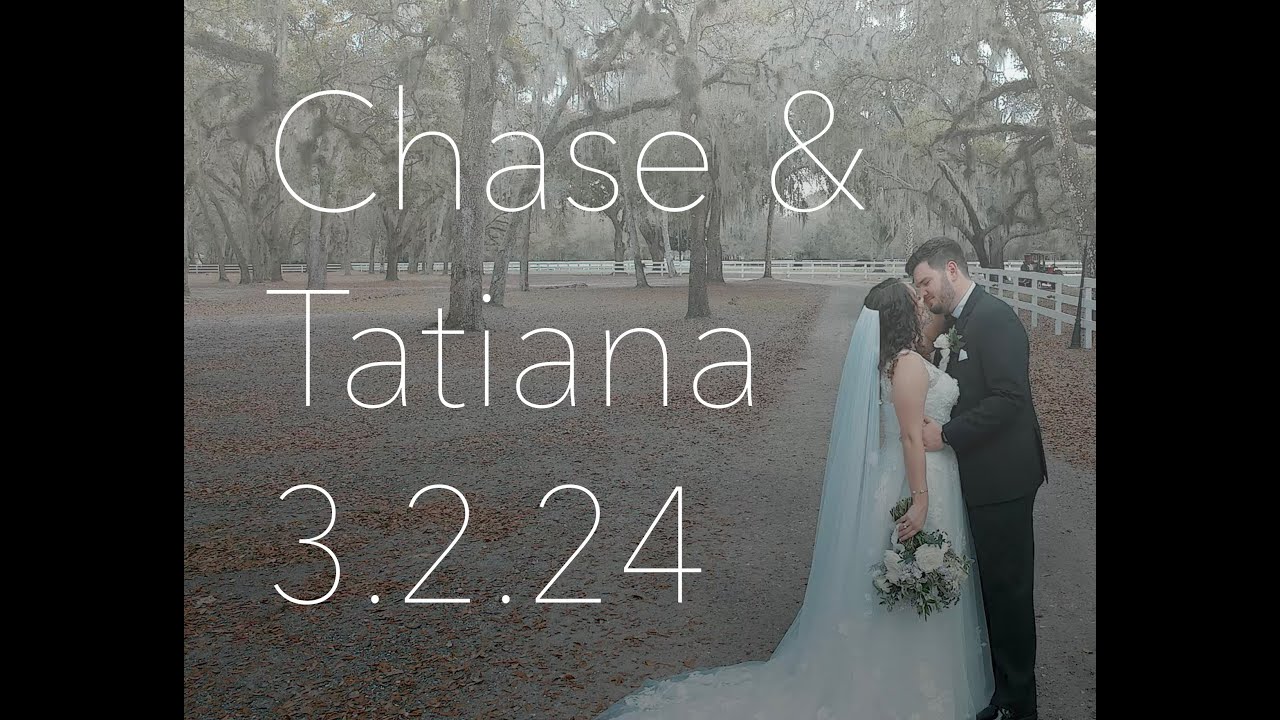 Chase and Tatiana, 3.2.24. A Wedding Day Love Story