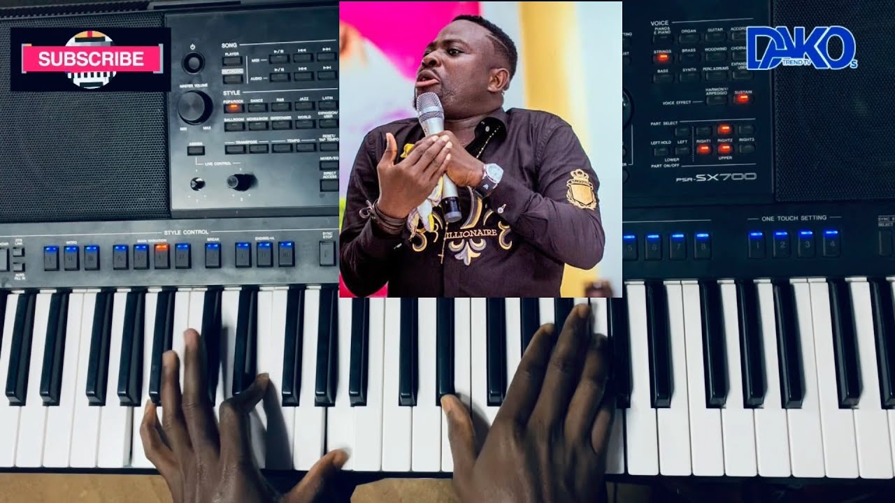 How to play M'mrane or (Appellation songs) with simple chord progressions#gospelmusic #worshipmusic