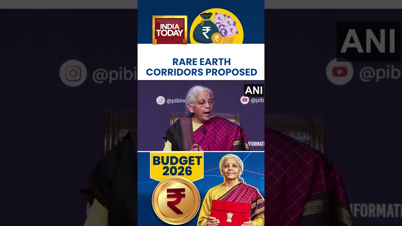 Nirmala Sitharaman Proposed Rare Earth Corridors in Four States | Union Budget | Budget 2026