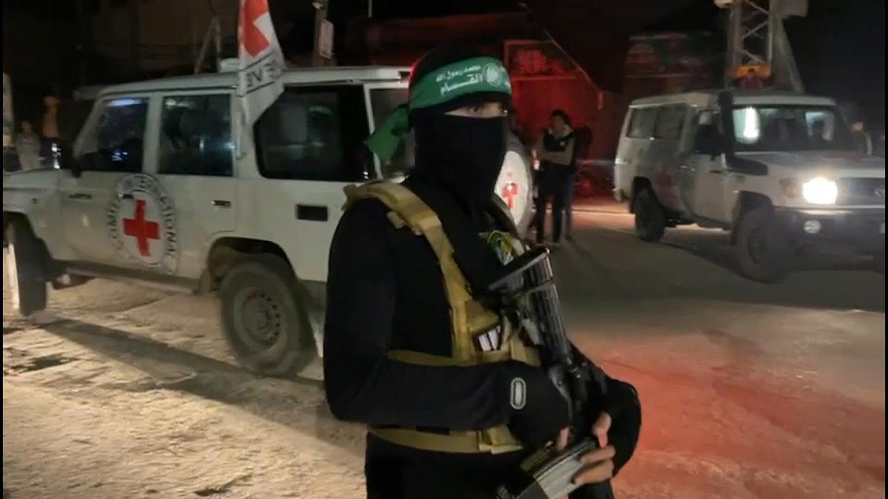 Hamas, Islamic Jihad hand over released hostages to Red Cross | AFP