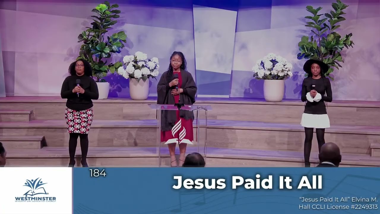 Jesus Paid It All | A Service of Praise & Reflection
