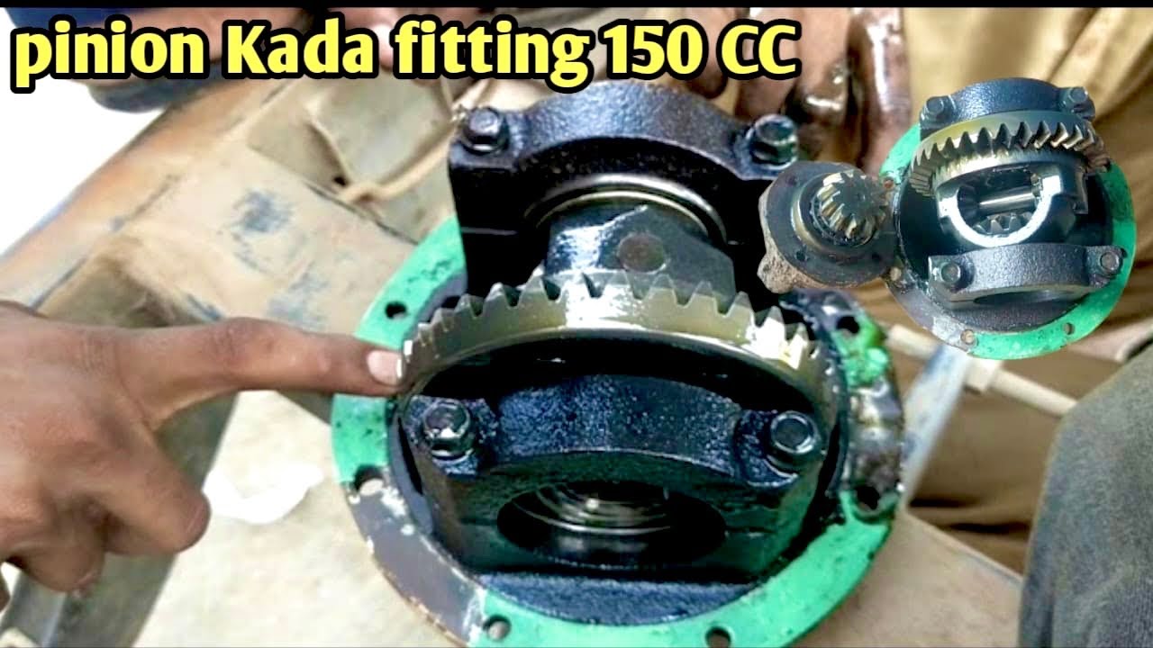 Raksha 150 CC ki pinnion kadey ki Mukammal Tafsili video