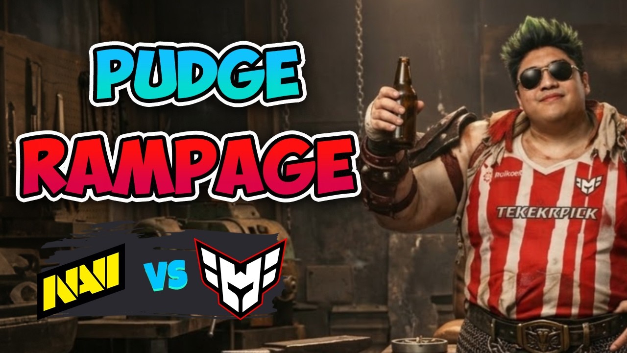 Pudge PAMPAGE 🥩 Natus Vincere vs HEROIC - PGL Wallachia Season 7