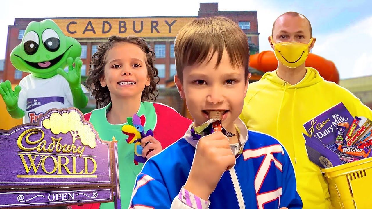 VLOG уехали на шоколадную фабрику Cadbury world