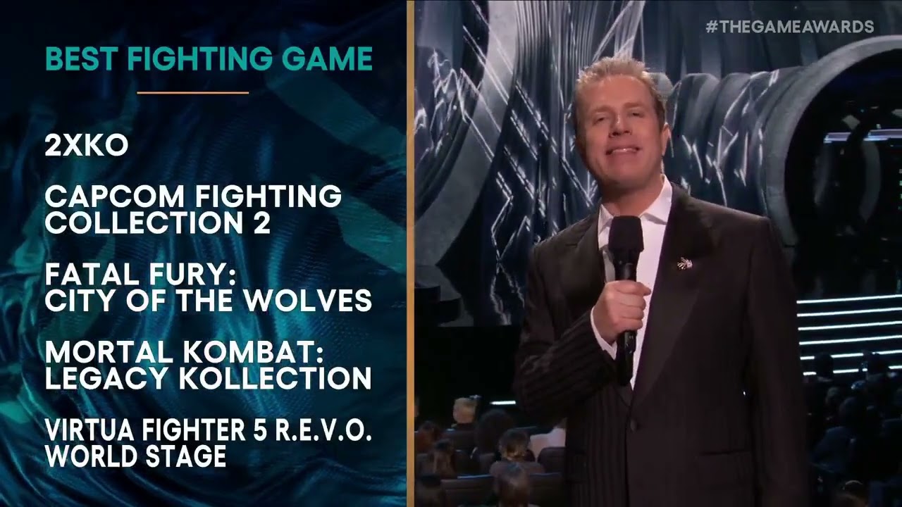 The Game Awards 2025 - Fatal Fury: City of the Wolves leva prêmio de Melhor Jogo de Luta