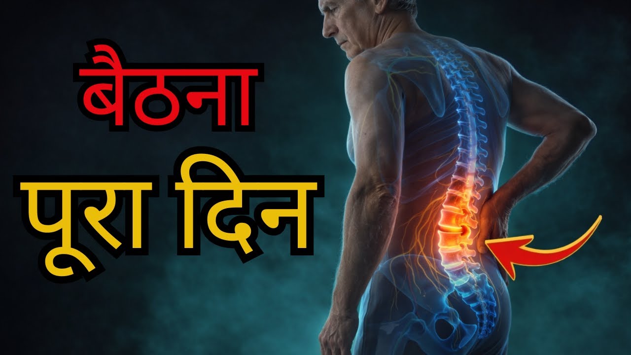 ज़्यादा देर तक बैठे रहने से कमर दर्द होता है? इसे कम करने का तरीका जानें।