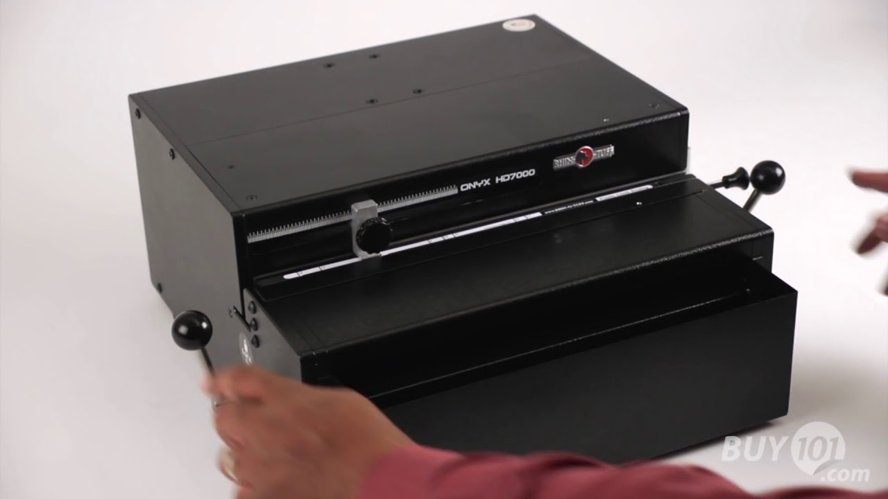 Rhin-O-Tuff ONYX HD7000 Binding Punch - Feature Overview