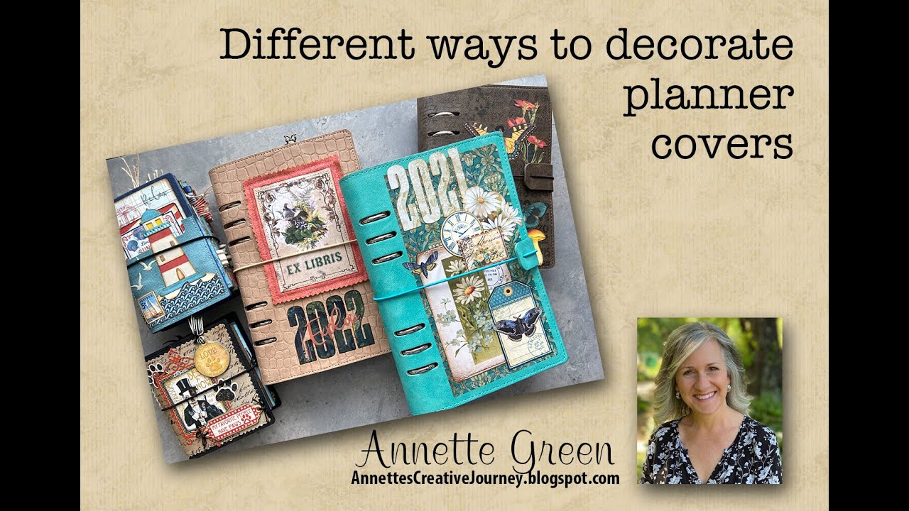 Different Ways To Decorate a Planner Cover