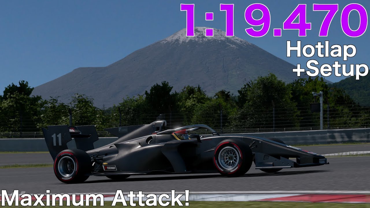 GT SPORT - Dallara SF19 Honda - Fuji - Hotlap + Setup