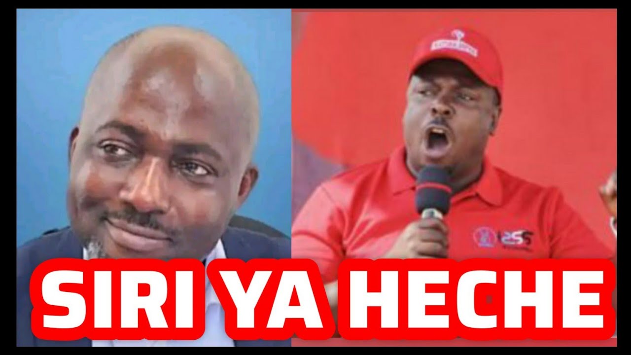 MWABUKUSI AFICHUA SIRI YA VIKAO ALIVYOFANYA NA HECHE, CCM WALIKUJA KUHARIBU.