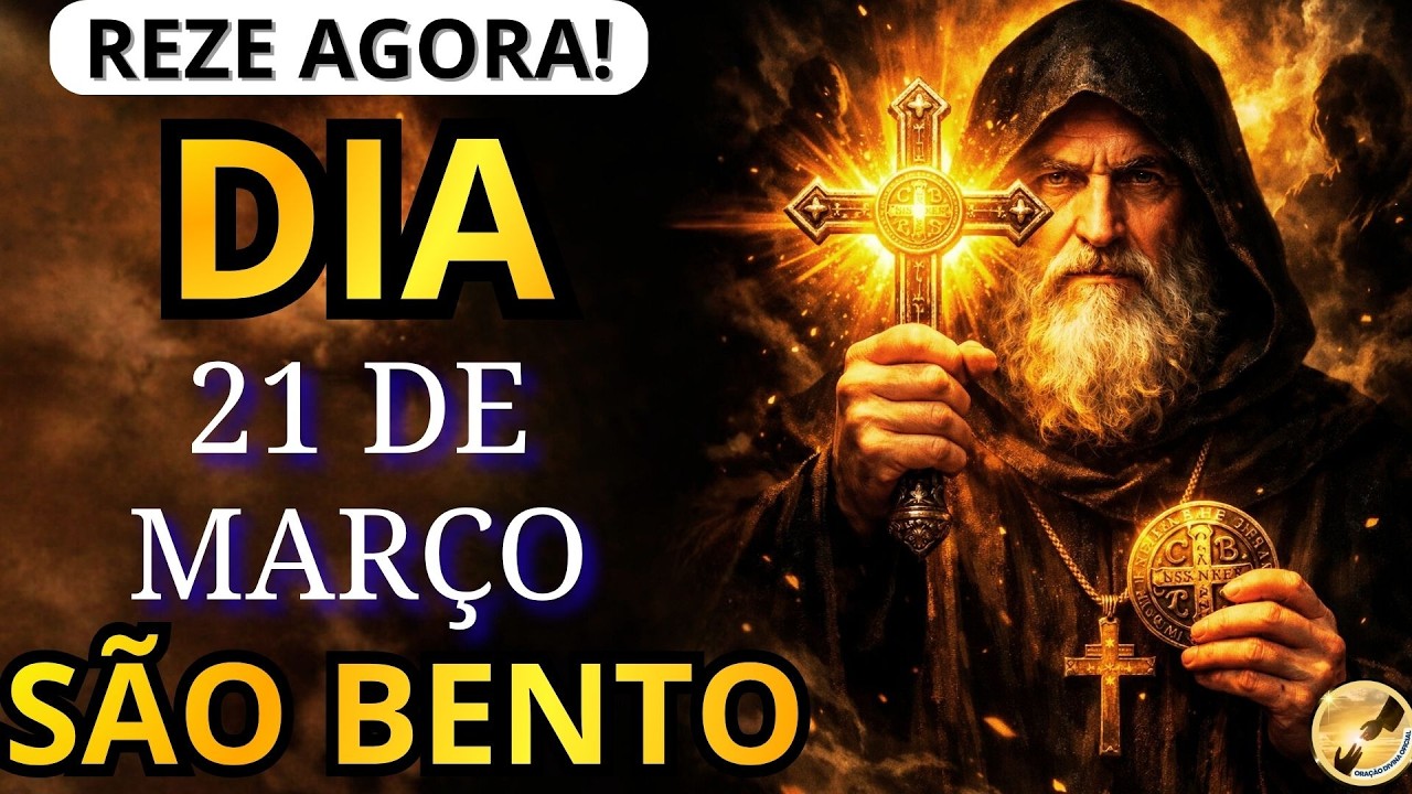 🙏Reze esta Oração antes de Dormir e Veja Quebrar Inveja, Maldição e Inimigos! Agora com São Bento
