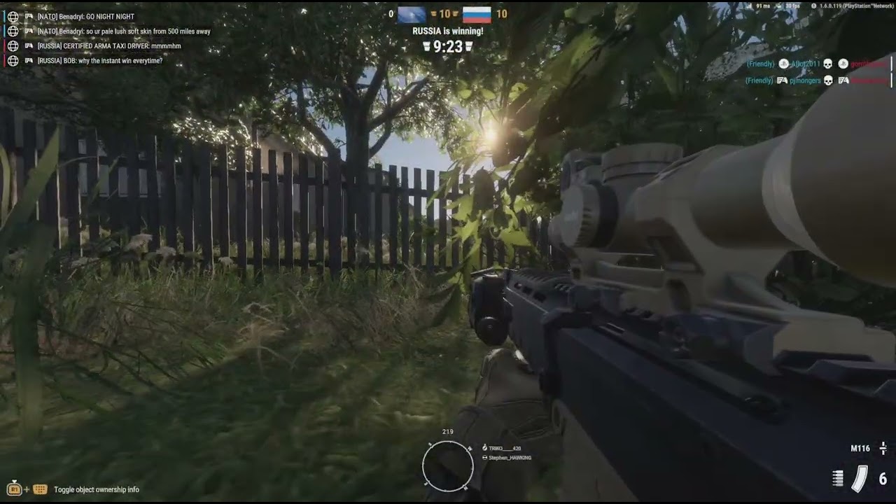 Arma but im getting better