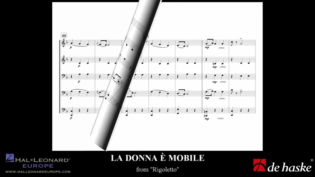 La Donna è Mobile - G. Verdi/Arr. Lorenzo Bocci