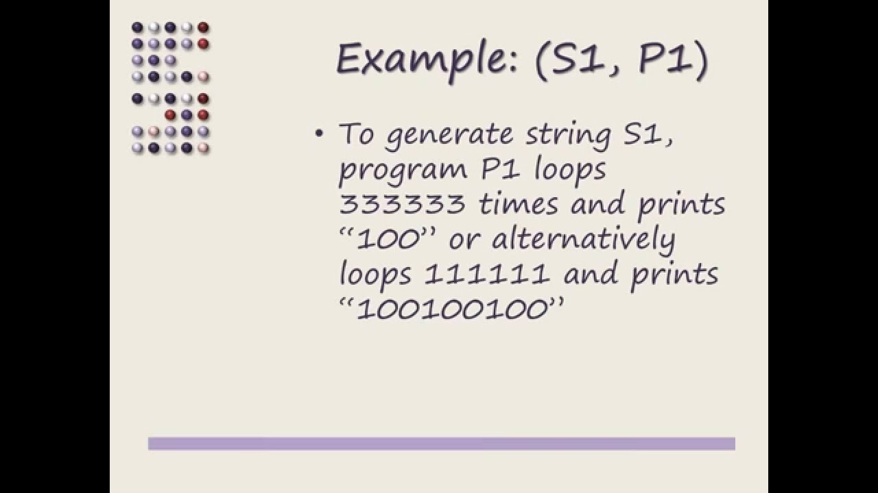Algorithmic Information Content