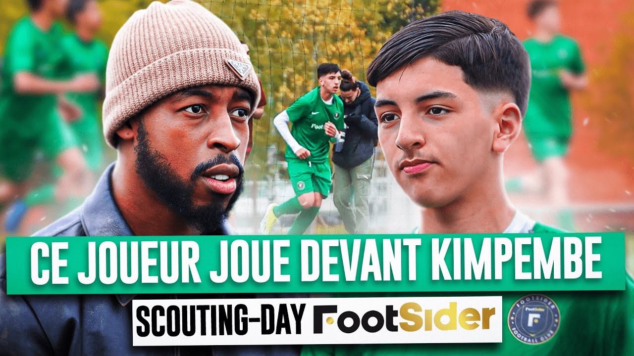 16 ans, il impressionne devant les recruteurs du PSG, Benfica, Nice avec Kimpembe en Guest 🇫🇷🔥 (1/2)