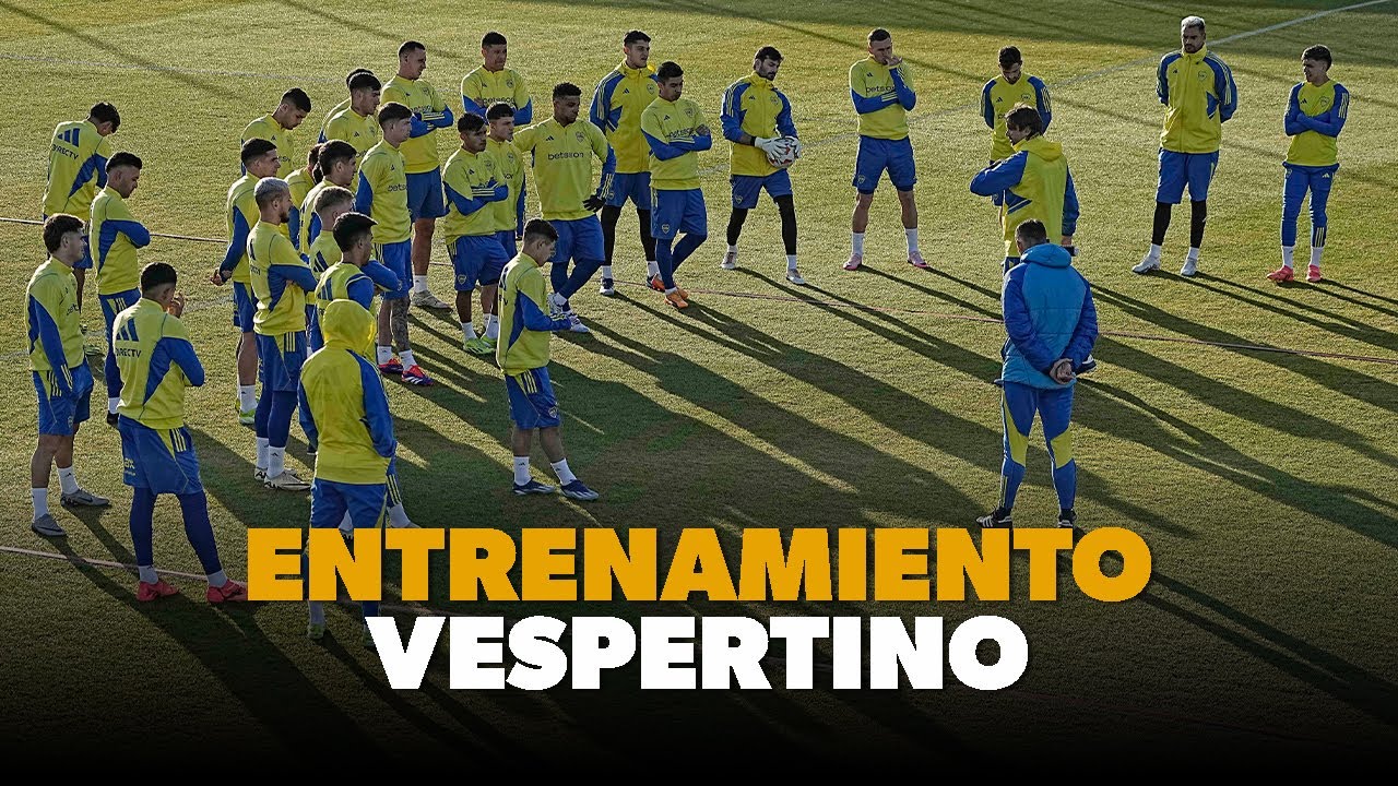 ⚽ Miércoles de pretemporada en Boca Predio | Entrenamiento vespertino extendido - Sonido ambiente