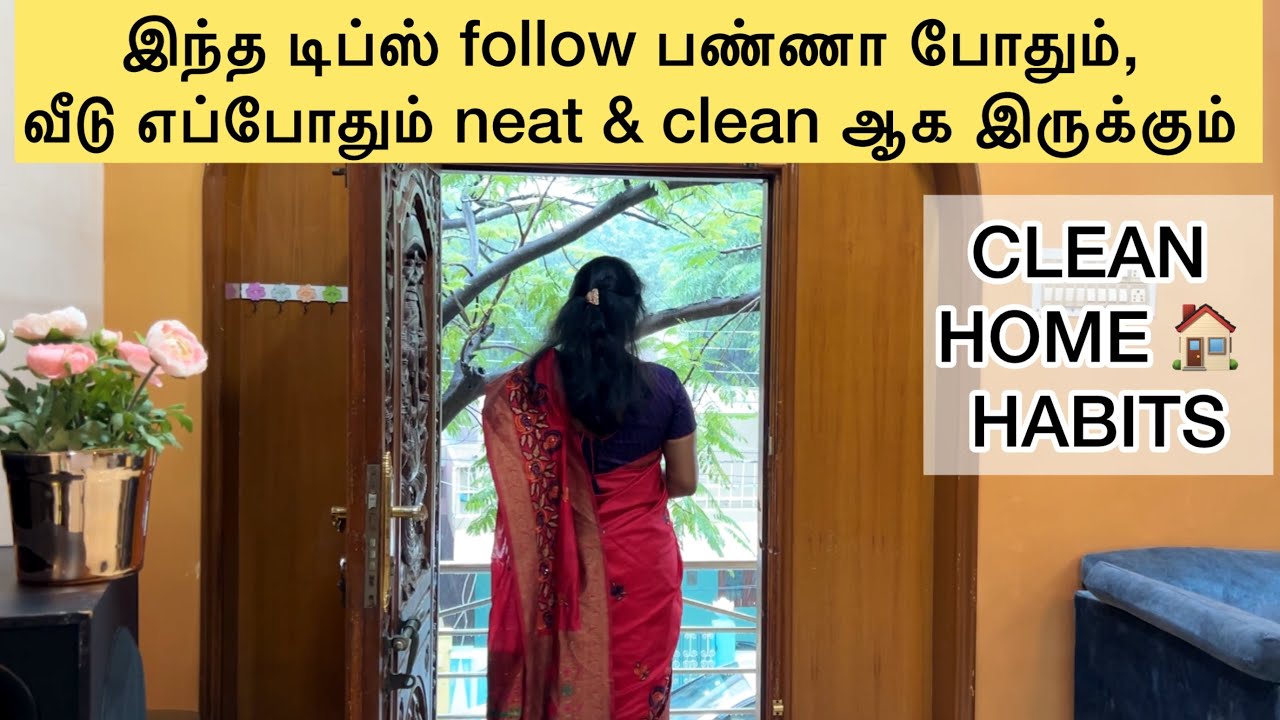 kitchen & Home Cleaning Ideas|15 Tips to Keep House Clean | Cleaning routine in Tamil