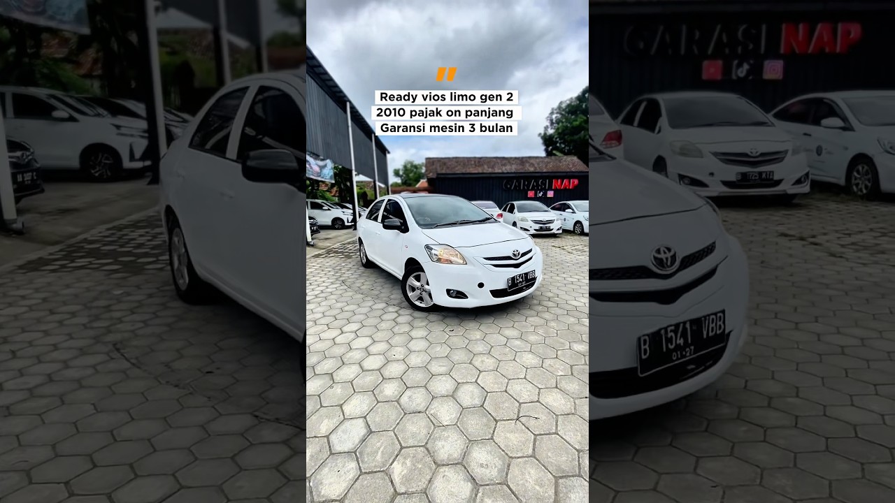 Vios limo gen 2 2010 pajak on, langsung wa cuy #jualbelimobilbekas #mobilbekas