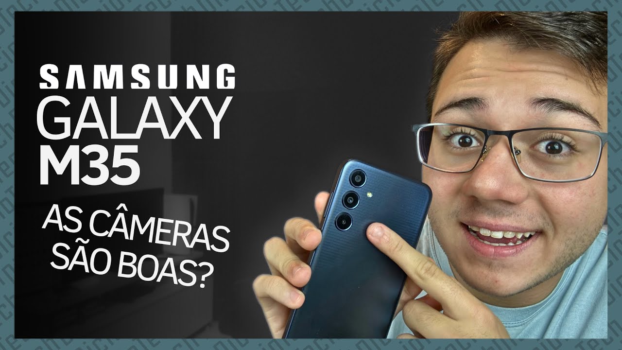 TESTE DE CÂMERA DO GALAXY M35 5G: Dessa vez uma frontal DIGNA? 📷