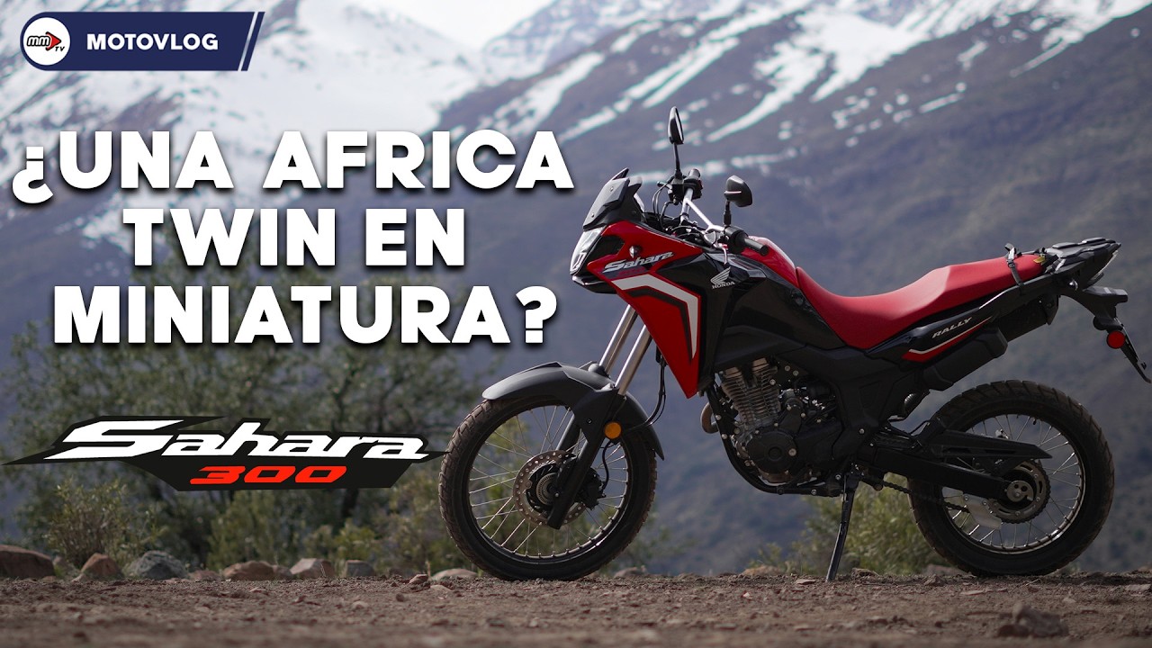 ¿Le faltó para reemplazar la  XRE 300? 🔎 Honda Sahara 300 Chile 2024 | Review moto a diario