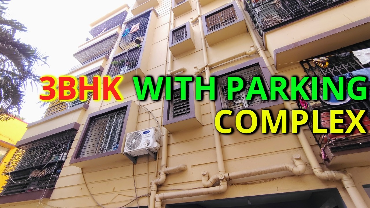 Resale 3 BHK Flat Sale in Kolkata Near Metro With Parking | 3BHK 1183 SQFT in Complex in Tollygunge