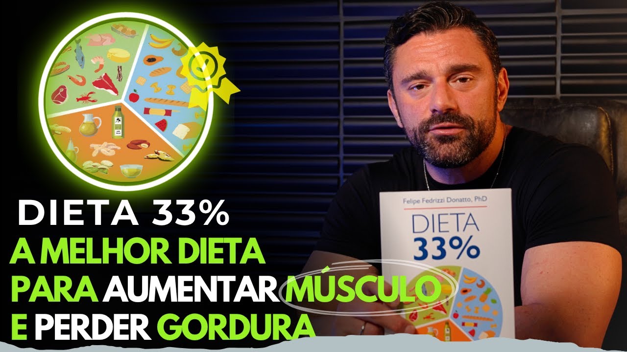 A MELHOR DIETA PARA PERDER GORDURA E GANHAR MÚSCULO: DIETA33%