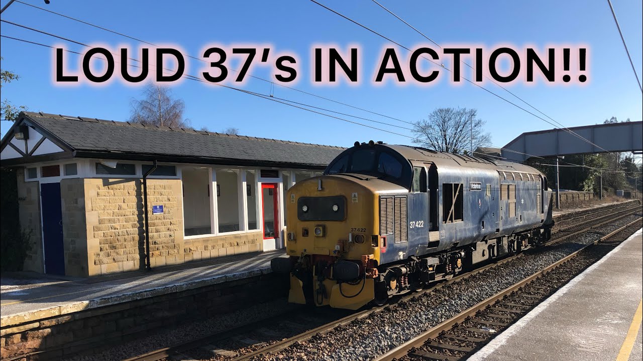 Nearly thirty minutes of LOUD Class 37’s with lots of THRASH and varied workings!!! 