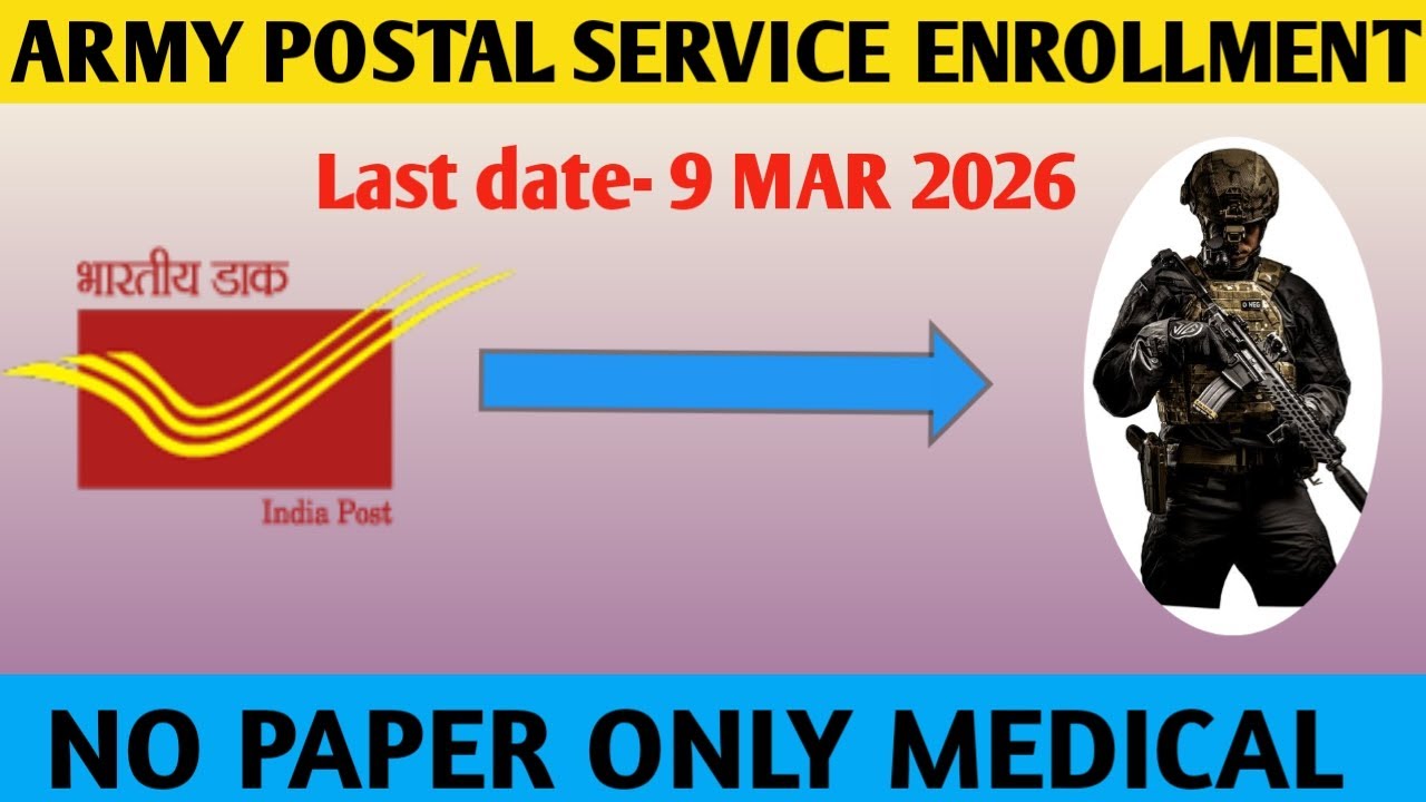 ARMY POSTAL SERVICE (APS) JOINING PROCESS || APS VACANCY MAY 2026 || APS BHARTI 2026