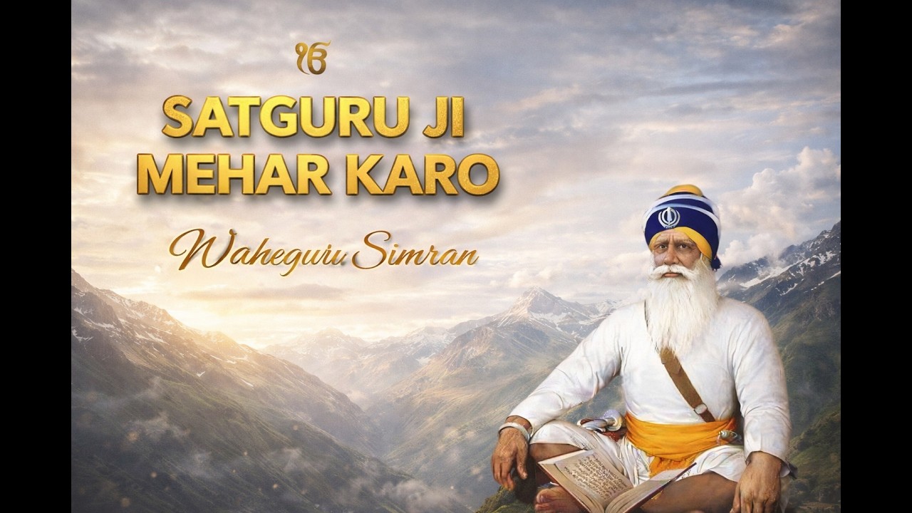 Sikh Gurbani Shabad Kirtan | Waheguru Simran | Peaceful Kirtan ✨🙏