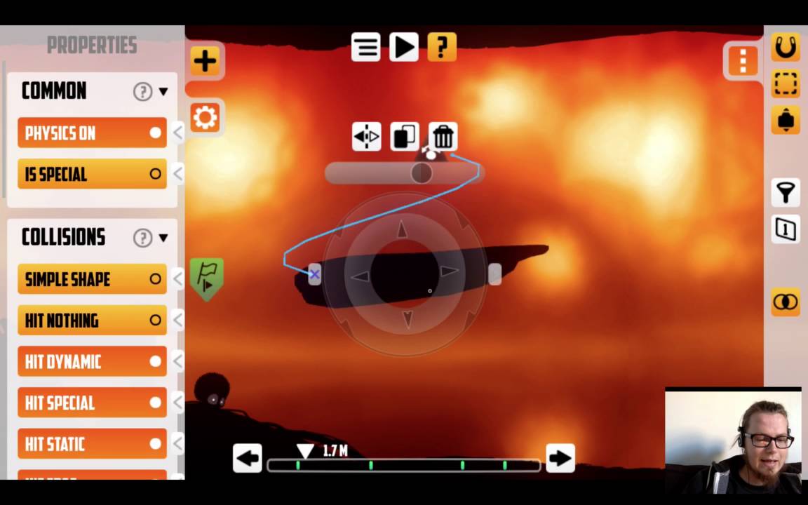 Badland Editor - Force Push / Force Rotate