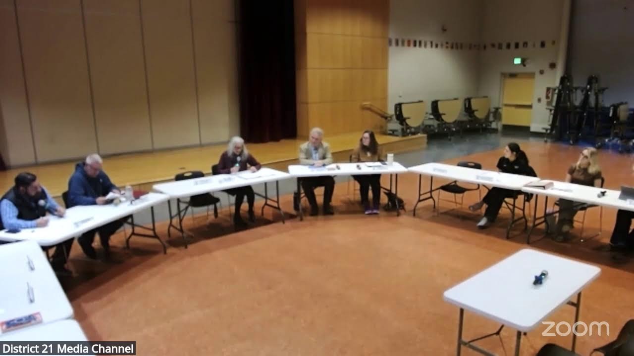 NWCSD21 School Board Meeting March 12th 2026