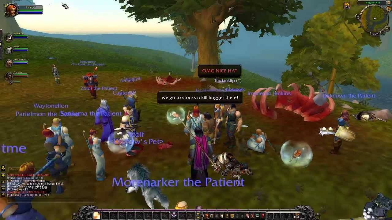 Level Ones Raid Hogger (Over 30 People)