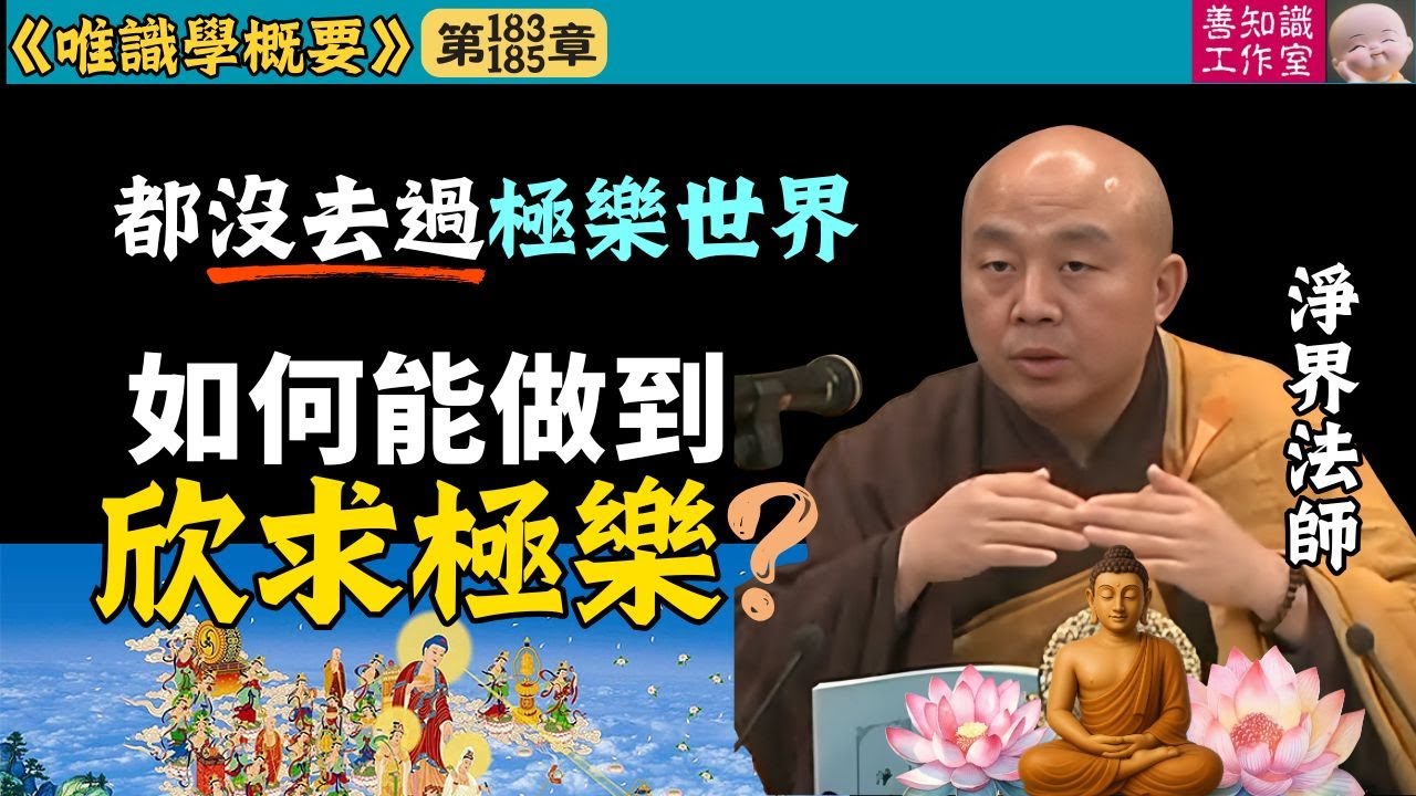 都沒去過極樂世界，如何能做到「欣求極樂」？｜觀相念佛 | 依教起觀 | 淨界法師 