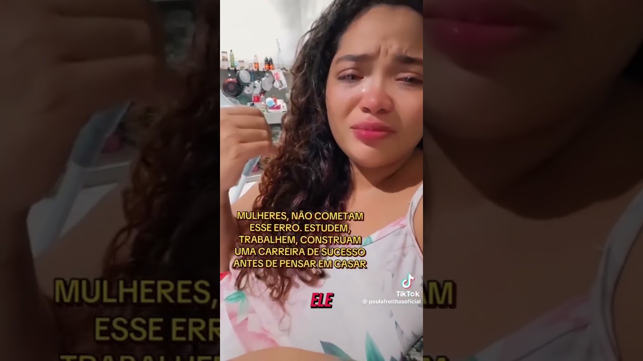 Mulheres, jamais aceitem serem desprezadas dessa forma em um casamento... tadinha dela!😭😭😭💔