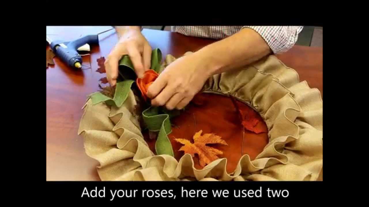 Fall Ruffle Wreath