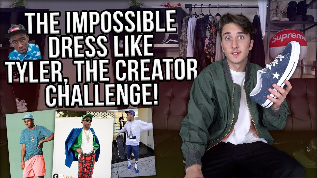 DRESS LIKE TYLER THE CREATOR CHALLENGE! (COULD I DO IT?!)