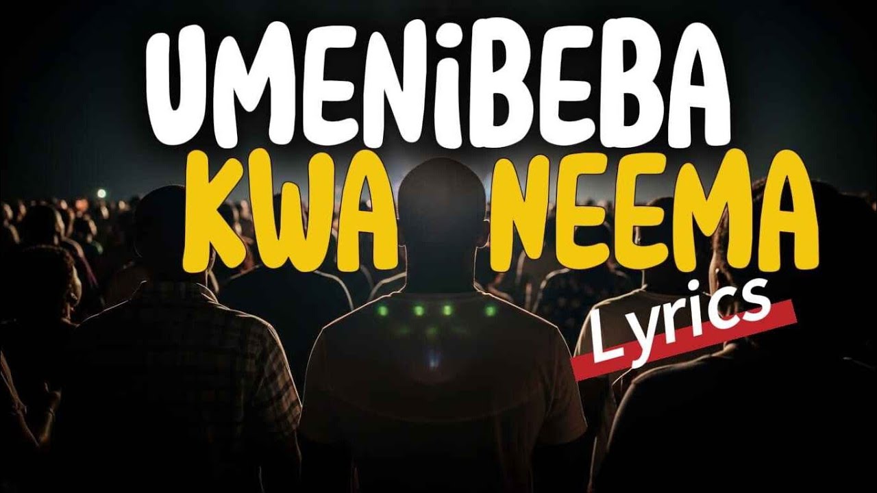 Umenibeba Kwa Neema [Lyrics] | Uplifting Swahili worship music | Gospel song 