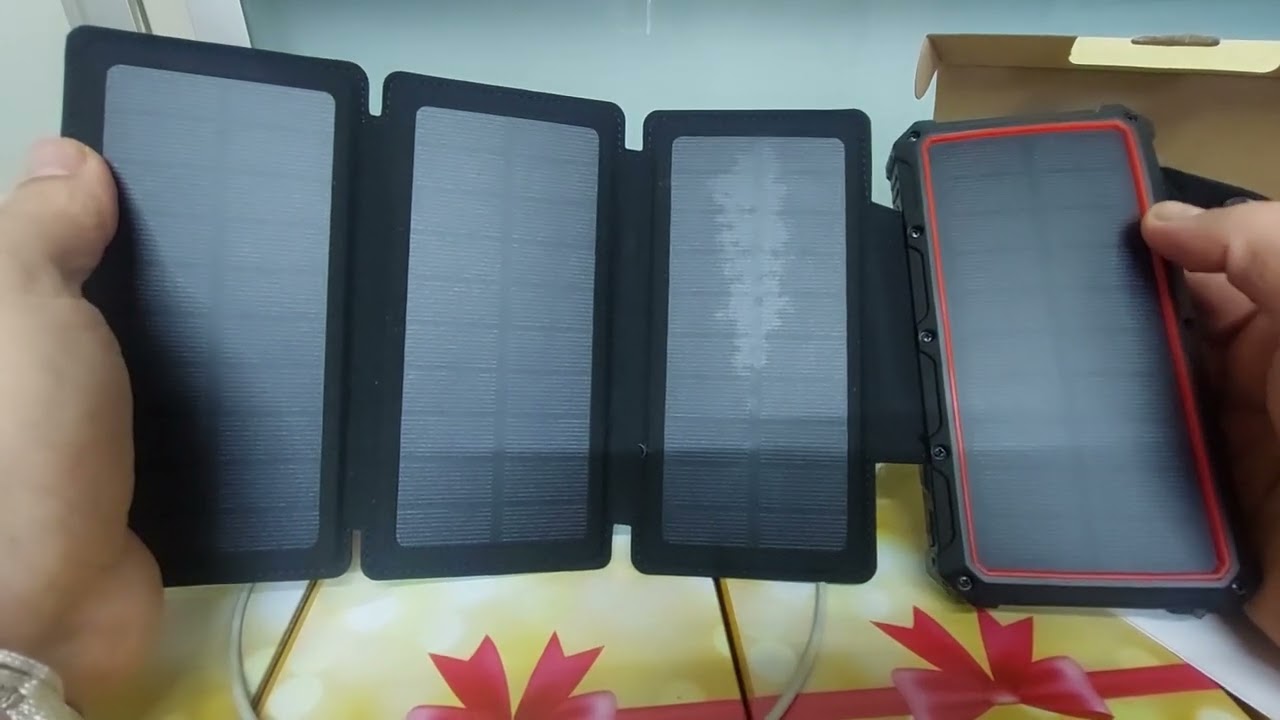 Güneş Enerjili Solar Powerbank 3 Adef Ek Güneş Panelli 20.000mAh Kapasite  Tanıtımı