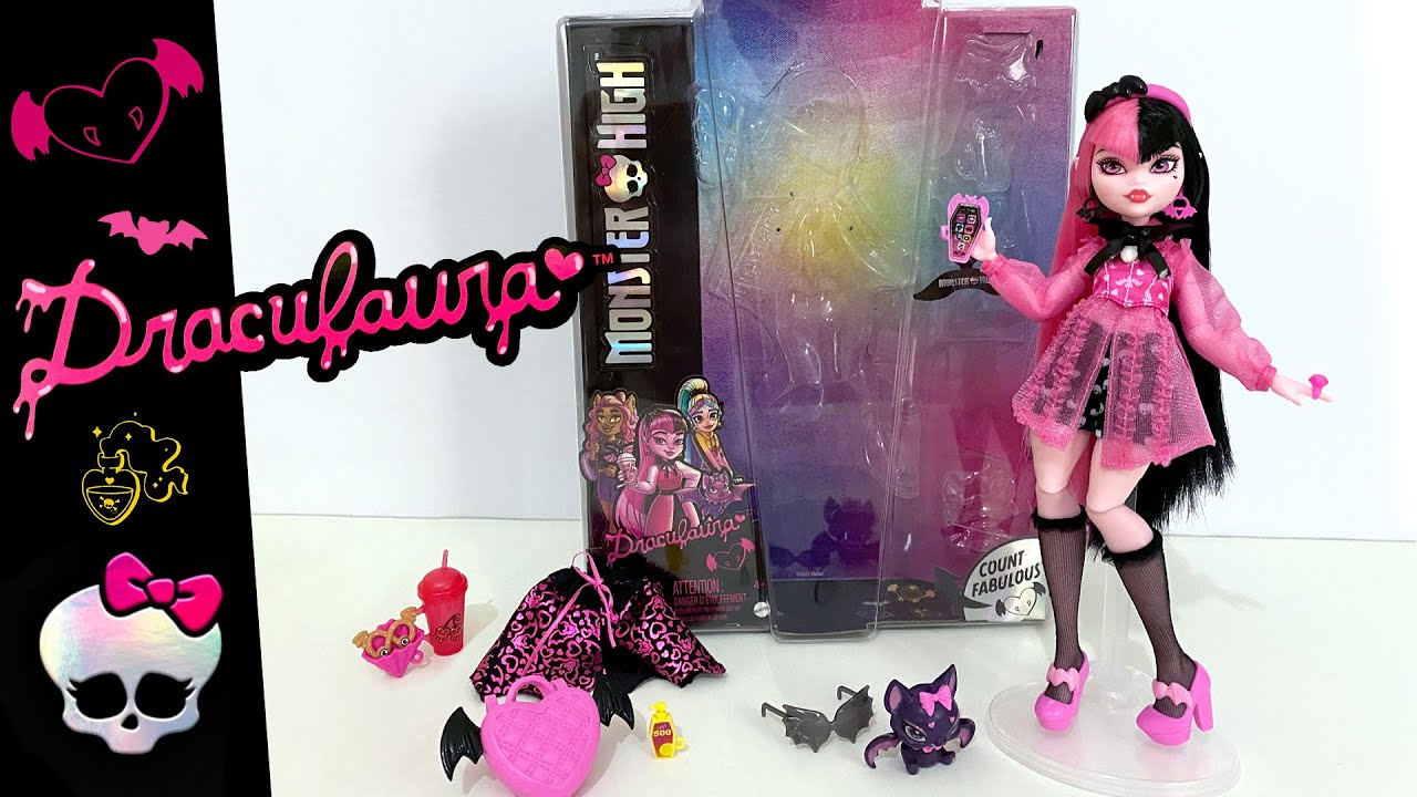 Review DRACULAURA 💗 Monster High G3