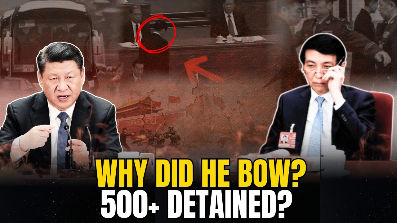 Wang Huning Suddenly Bowed to Xi! Over 500 Delegates Detained? Xi&rsquo;s 5 Disastrous Moves