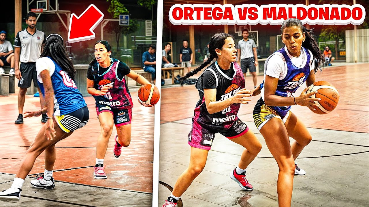 Jugadoras PRO chocan en INTENSO 1vs1 Ortega vs Maldonado