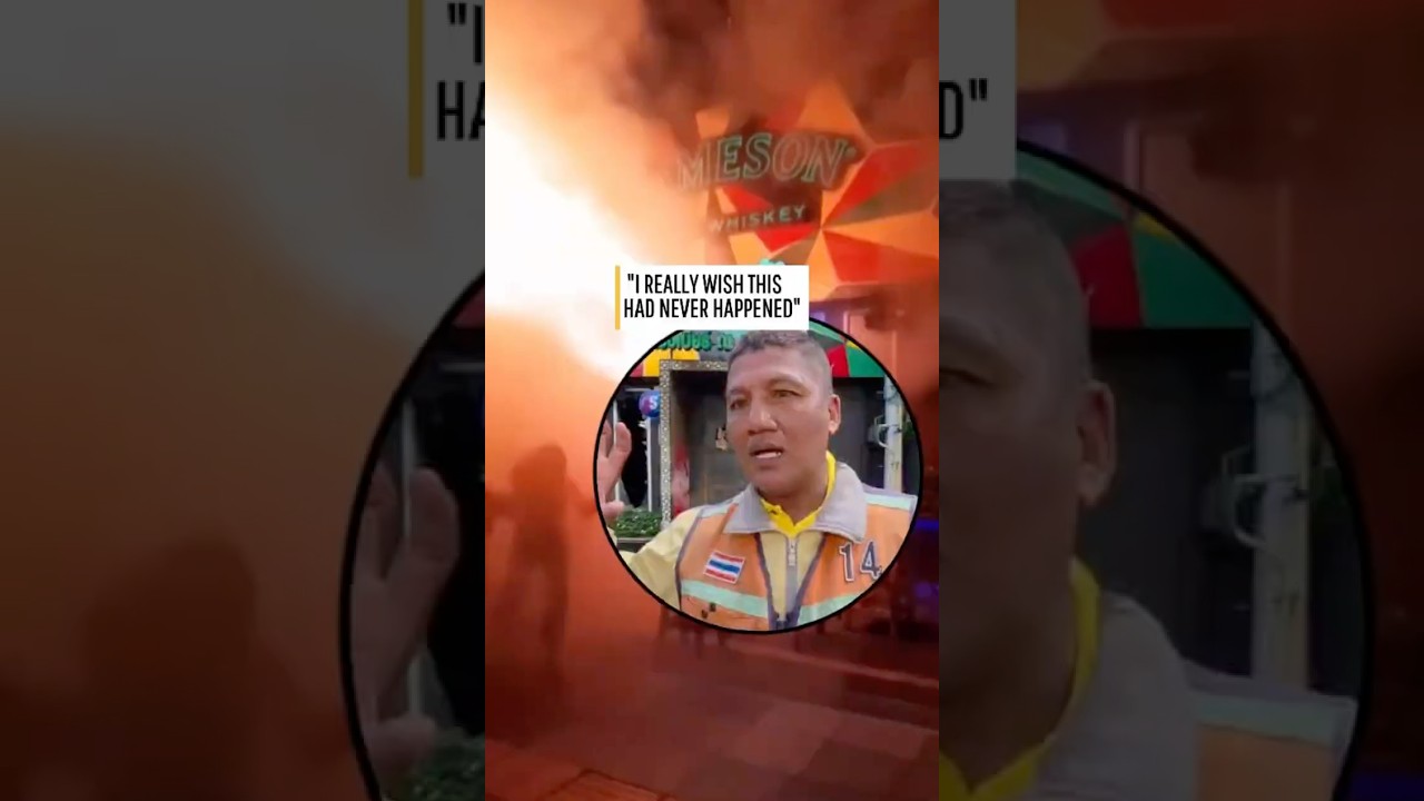 &laquo;Слишком жутко, чтобы смотреть&raquo;: очевидец пожара в баре Бангкока вспоминает, как помогал пострада...