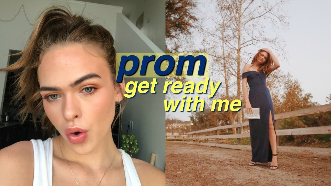 Prom Makeup, Dress & Easy Hairstyle (GRWM) | Summer Mckeen