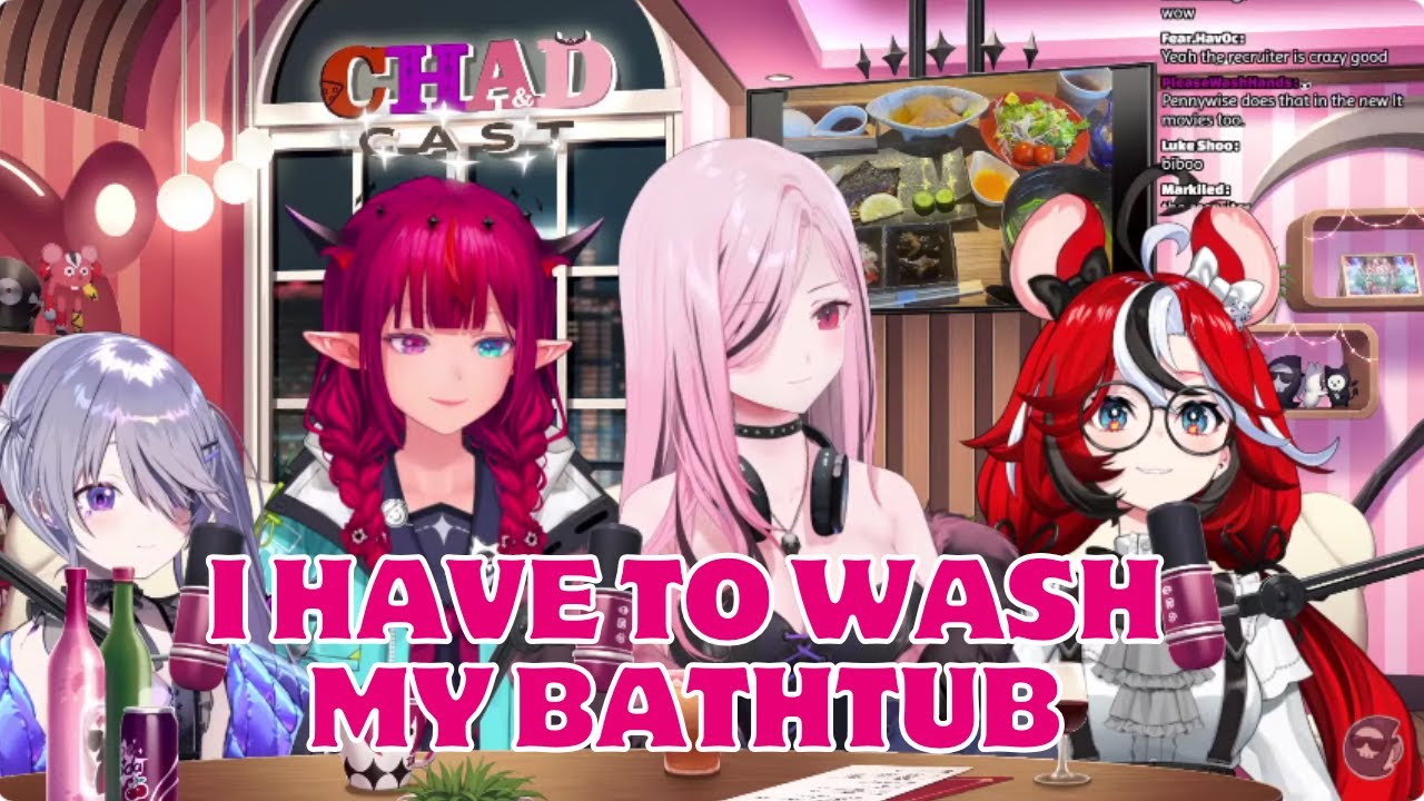Irys and Biboo rarely use the bathtub {Hololive EN}