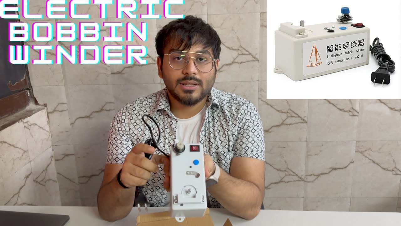 ELECTRIC BOBBIN WINDER || AUTOMATIC BOBBIN WINDER || BOBBIN WINDER FOR INDUSTRIAL SEWING MACHINE