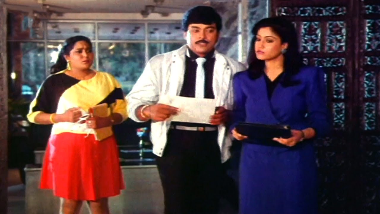 Chiranjeevi, Radha, Vijayashanti Blockbuster Movie Scenes HD Part 3 | Telugu Superhit Movie Scenes