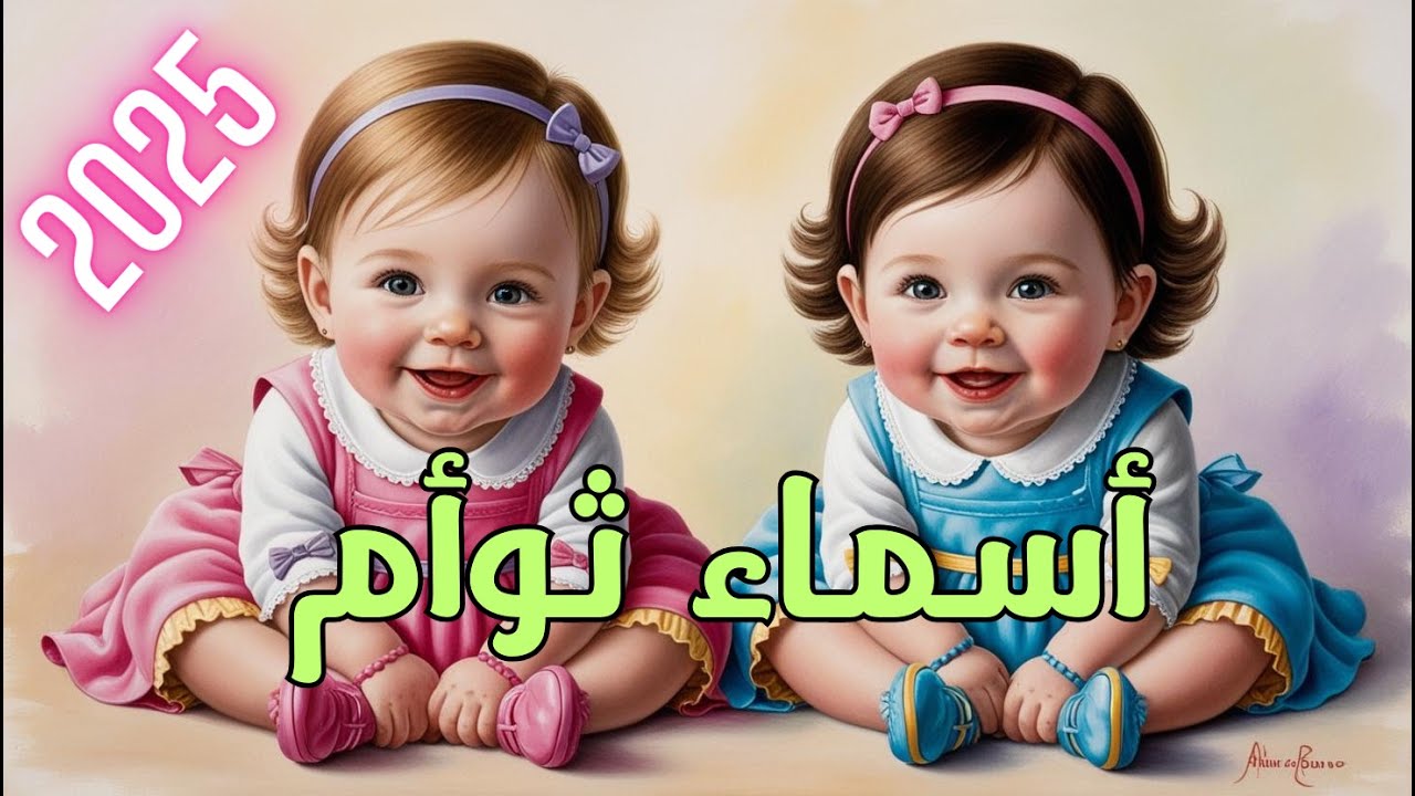 أسماء توأم بنات ومعانيها بنفس الحروف عربية واجنبية 2026