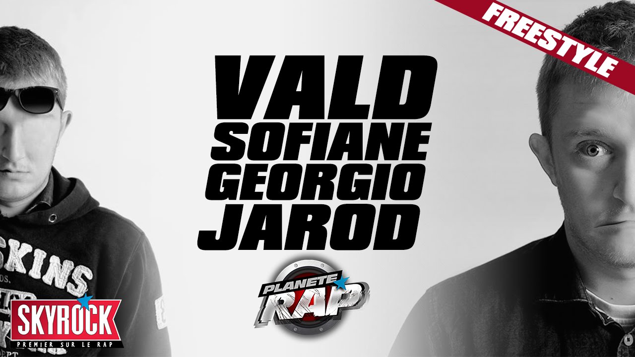 Vald, Sofiane, Georgio & Jarod en freestyle #PlanèteRap